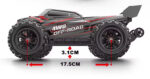 Offroad Stunt Basher MJX 16210 1:16, brushless, 70km/h, Red - Image 3