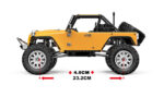 Crawler Allrock MJX H12y+ 1:12, Yellow - Image 2