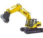 Excavator HUINA 1535 1:14, Yellow - Image 2