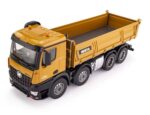 Dump truck HUINA 1536 1:14, Yellow - Image 2