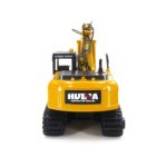 Excavator HUINA 1535 1:14, Yellow - Image 4