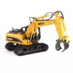 HUINA 1570 Crawler Excavator 1:14, Yellow - Image 3