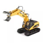 HUINA 1570 Crawler Excavator 1:14, Yellow - Image 2