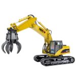 HUINA 1571 Crawler Excavator 1:14, Yellow - Image 2