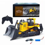 Bulldozer HUINA 1554 1:16, Yellow - Image 3