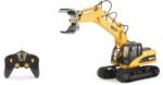 HUINA 1570 Crawler Excavator 1:14, Yellow