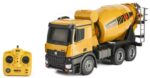 Concrete mixer HUINA 1574 1:14, Yellow