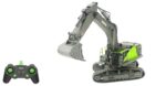 Excavator HUINA 1593 1:14, Green