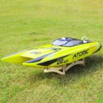 Volantexrc Atomic 700R 1:12 racing boat, brushless, 65km/h, Yellow - Image 2