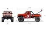 CrossRC EMO X5 Rescue Truck 1:8, brushless, Red - Image 6