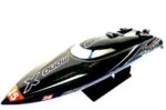 Racing boat Joysway Super Mono X V2 1:12, brushless, 50km/h, Black - Image 2
