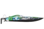 Racing boat Joysway Bullet V4 1:12, brushless, 70km/h, Green - Image 4