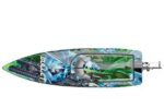 Racing boat Joysway Bullet V4 1:12, brushless, 70km/h, Green - Image 3