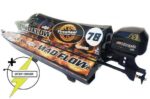 Racing boat Joysway Mad Flow V3 1:12, brushless, 60km/h, Black - Image 2