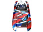 Racing boat Traxxas DCB M41 Catamaran TQi TSM 1:10, brushless, 80km/h, Red - Image 3