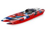 Racing boat Traxxas DCB M41 Catamaran TQi TSM 1:10, brushless, 80km/h, Red - Image 2