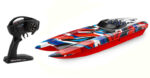 Racing boat Traxxas DCB M41 Catamaran TQi TSM 1:10, brushless, 80km/h, Red