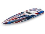 Racing boat Traxxas Spartan SR VXL 1:10, brushless, 80km/h, Red - Image 2