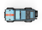 Crawler Allrock Defender MJX V2 1:8, Blue - Image 3