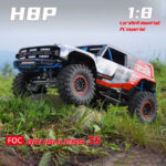 Crawler Ford Bronco R MJX H8P 1:8, Black - Image 2